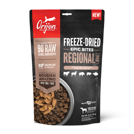 Orijen Regional Red™, Epic Bites Freeze-Dried Food Freeze-Dried Food