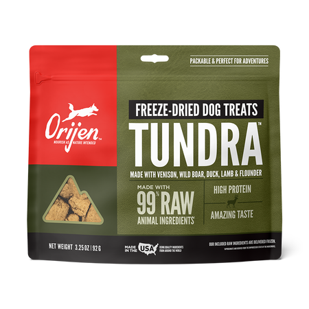 Orijen Tundra Freeze-Dried Dog Treats - 3.25oz.