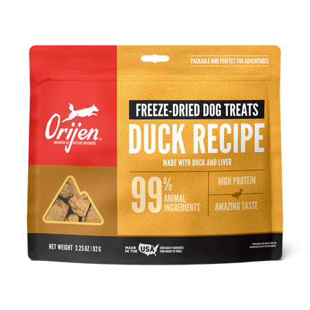 Orijen Duck Recipe Freeze-Dried Dog Treats - 3.25oz