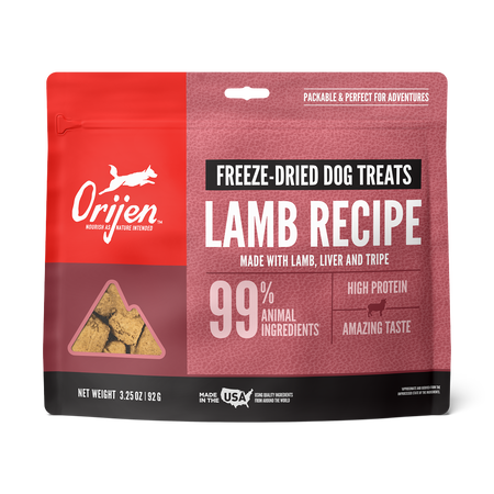 Orijen Lamb Recipe Freeze-Dried Dog Treats - 3.25oz