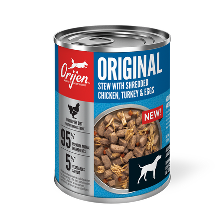 ORIGINAL STEW RECIPE WITH CHICKEN, TURKEY & EGGS WET DOG FOOD