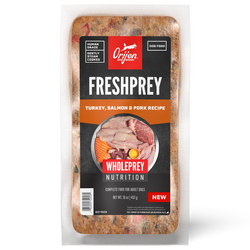 Orijen FreshPrey Turkey, Salmon & Pork Recipe - 16oz