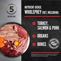 Orijen FreshPrey Turkey, Salmon & Pork Recipe - 16oz