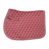 Ovation Quilted Satin All-Purpose Saddle Pad - Orchid