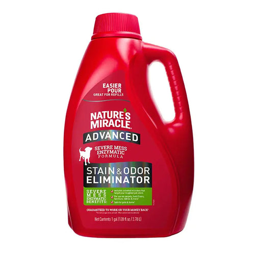 Advanced Stain and Odor Eliminator for Dogs - 128oz