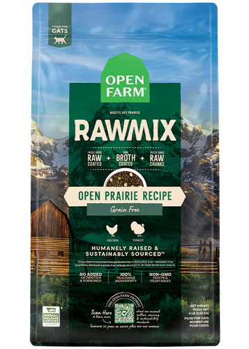 Open Farm Open Prairie Grain-Free RawMix for Cats 2.25lb