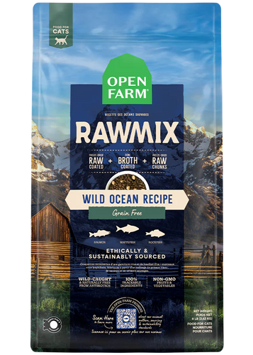 Open Farm Wild Ocean Grain-Free RawMix for Cats 2.25lb