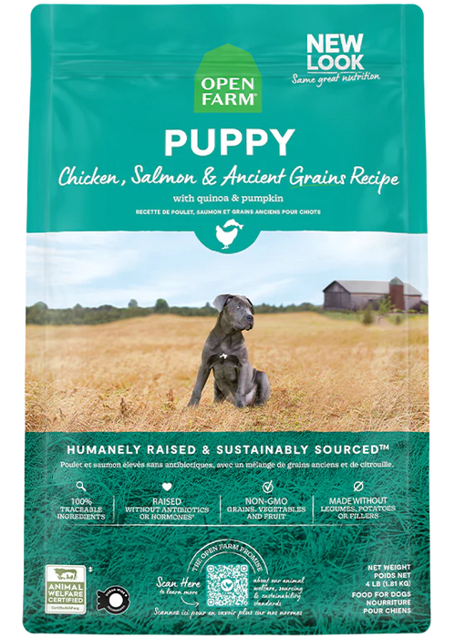 Open Farm Ancient Grains High-Protein Puppy Food