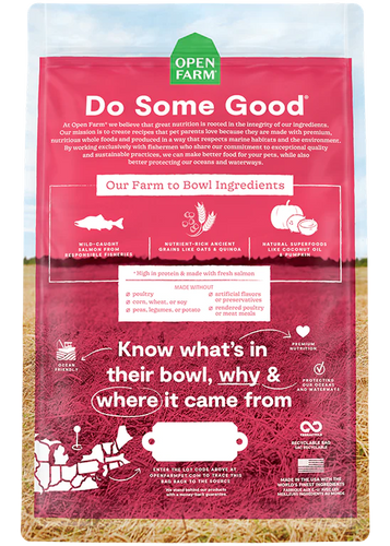 Open Farm Wild-Caught Salmon & Ancient Grains Dry Dog Food