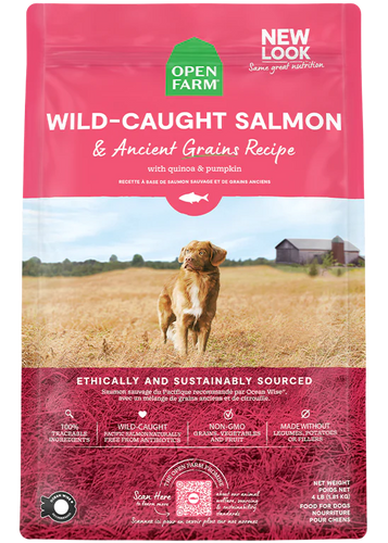 Open Farm Wild-Caught Salmon & Ancient Grains Dry Dog Food