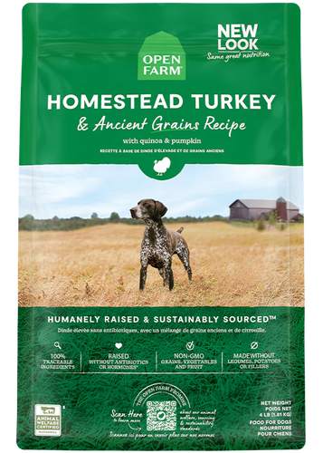 Open Farm Homestead Turkey & Ancient Grains Dry Dog Food