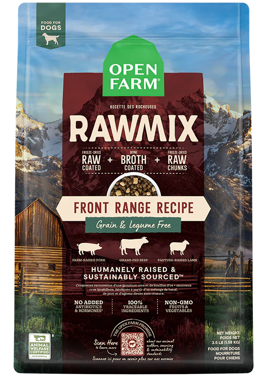 Open Farm Front Range Grain-Free RawMix for Dogs