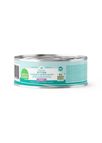 Kitten Chicken & Salmon Pâté for Cats - 5.3oz