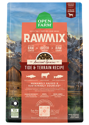 Open Farm Tide & Terrain Ancient Grains Rawmix for Dogs 3.5#