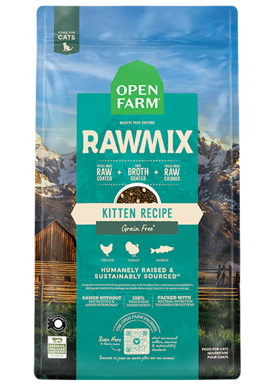 Open Farm Kitten Grain-Free Rawmix Recipe - 2.25LB