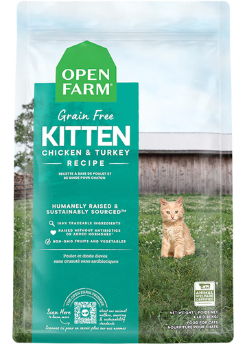 Open Farm Kitten Grain-Free Dry Cat Food 2lb