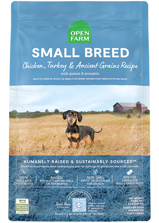 Open Farm Small Breed Ancient Grains 11lb. Dry Dog Food