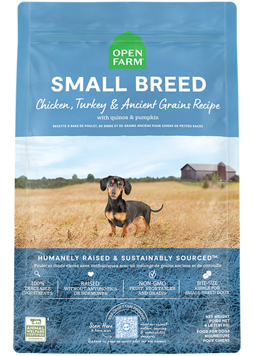 Open Farm Small Breed Ancient Grains 4lb Dry Dog Food