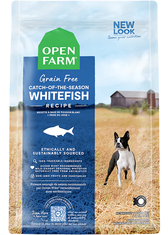 Open Farm Catch-of-the-Season Whitefish Grain-Free Dry Dog Food 22lb