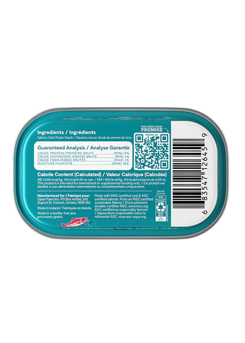 Open Farm Salmon & Cod Topper for Dogs 4.59oz