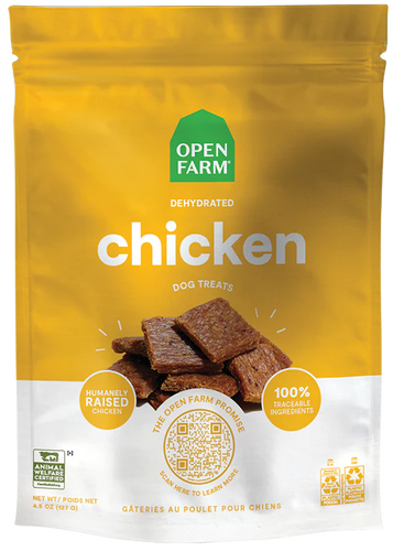 Dehydrated Chicken Treats 4.5oz