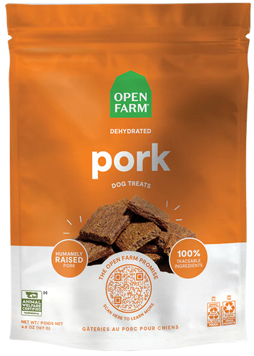 Dehydrated Pork Treats 4.5oz