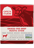 Open Farm Grass-Fed Beef Rustic Stew Wet Dog Food