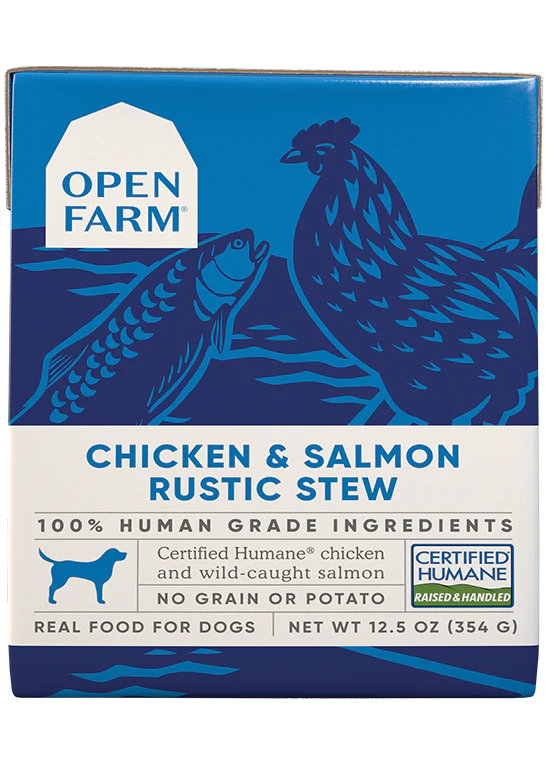Open Farm Chicken & Salmon Rustic Stew Wet Dog Food — Agri Feed Pet Supply