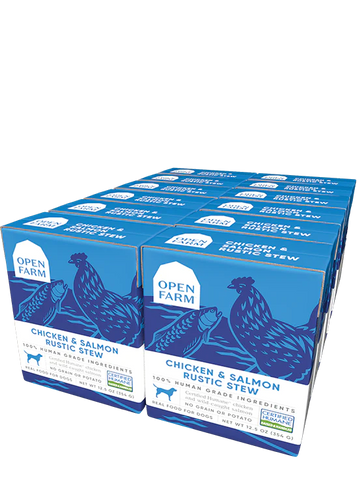 Open Farm Chicken & Salmon Rustic Blend Cat Food