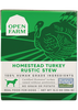 Open Farm Homestead Turkey Rustic Stew Wet Dog Food