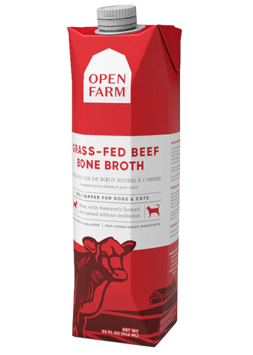 Grass-Fed Beef Bone Broth for Dogs & Cats - 32oz.