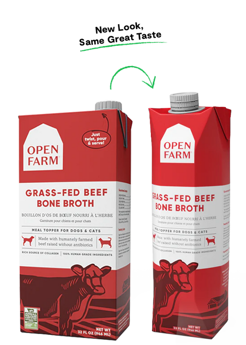 Grass-Fed Beef Bone Broth for Dogs & Cats - 32oz.