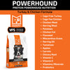 SQUARE PET VFS® POWERHOUND™ Turkey & Chicken for Dogs - 4.4lb