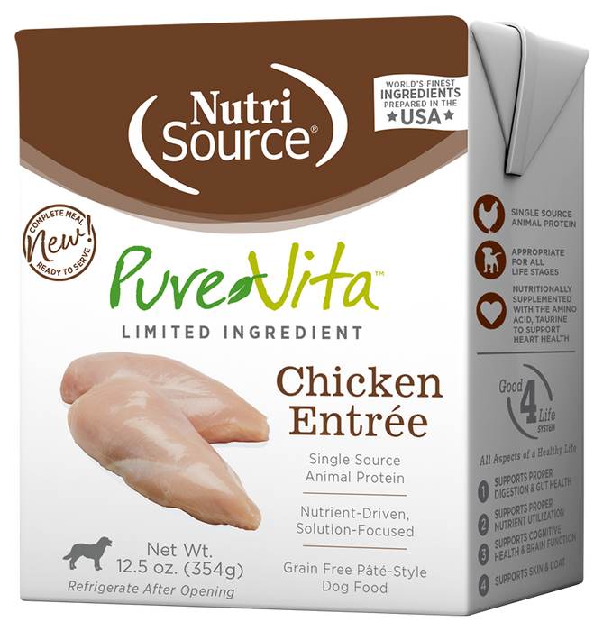 NutriSource® Chicken Entrée Limited Ingredient Wet Dog Food