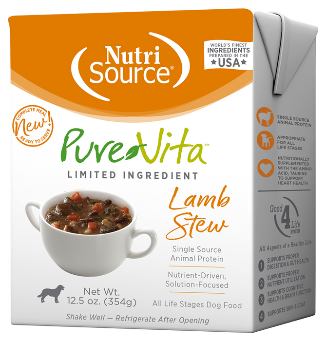 NutriSource® Lamb Stew Limited Ingredient Wet Dog Food