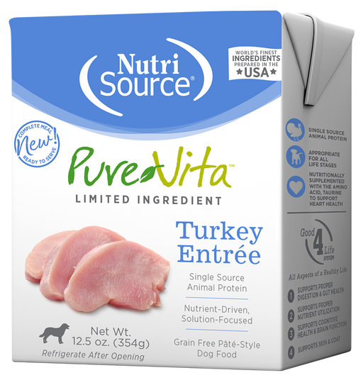 NutriSource® Turkey Entrée Limited Ingredient Wet Dog Food