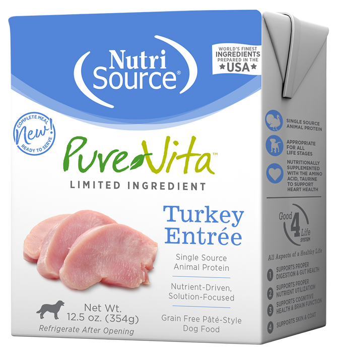 NutriSource® Turkey Entrée Limited Ingredient Wet Dog Food