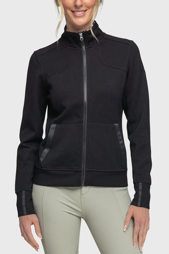 Kastel Black Scuba Full Zip Jacket