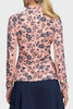 Jacobean Peach Floral Long Sleeve Sun Shirt