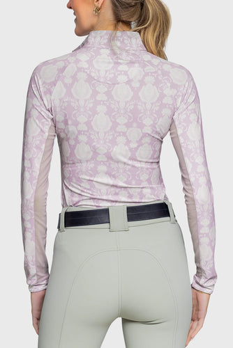 Wisteria Paris Hotel Long Sleeve 1/4 Zip Sun Shirt