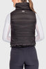 Kastel Denmark Navy and Black Reversible Ladies Puffer Vest
