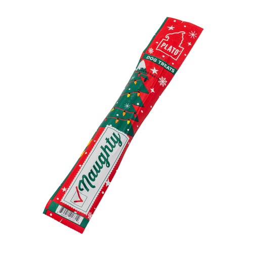 Plato Naughty or Nice Duck Thinker Stick Dog Treat