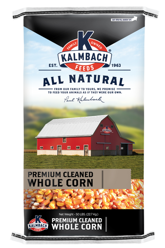 Kalmbach Premium Cleaned Whole Corn - 50lb