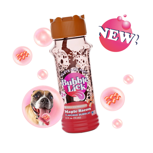 BubbleLick Flavored Pet Bubbles