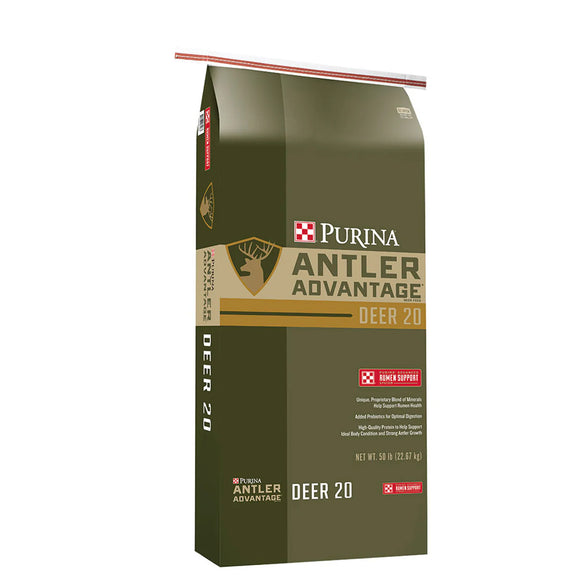 Purina Animal Nutrition  Purina® Antler Advantage® Deer 20 ARS - 50lb