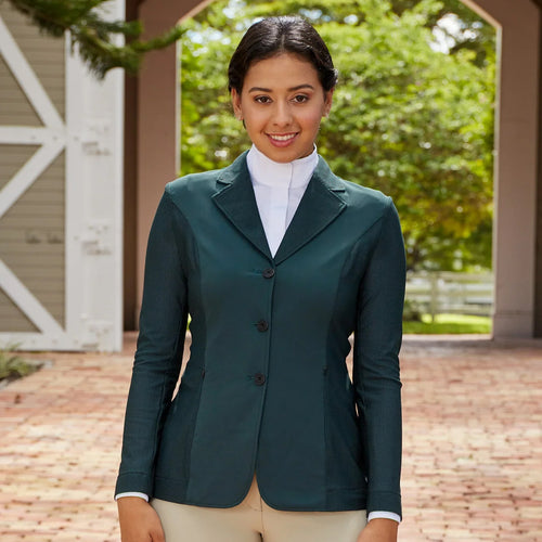 R.J. Classics Women's Harmony Mesh Green Show Coat