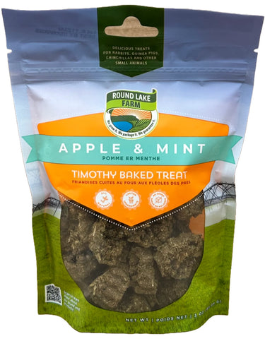 Round Lake Farms Timothy Apple Baked Treat - 3oz