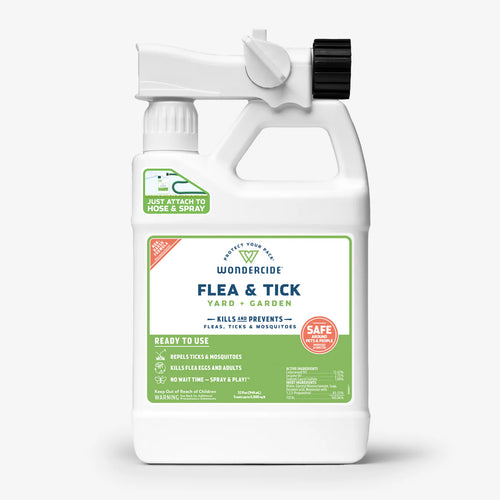 Ready-to-Use Flea & Tick Spray for Yard + Garden with Natural Essential Oils - 32oz