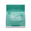 Green Juju Rabbit Recipe with Duck Liver - Freeze Dried Raw Diet - 14oz