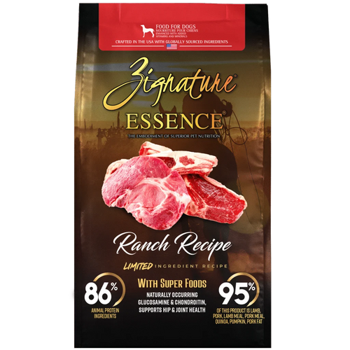 Zignature Essence LIR Ranch Recipe Dry Food - 21lb